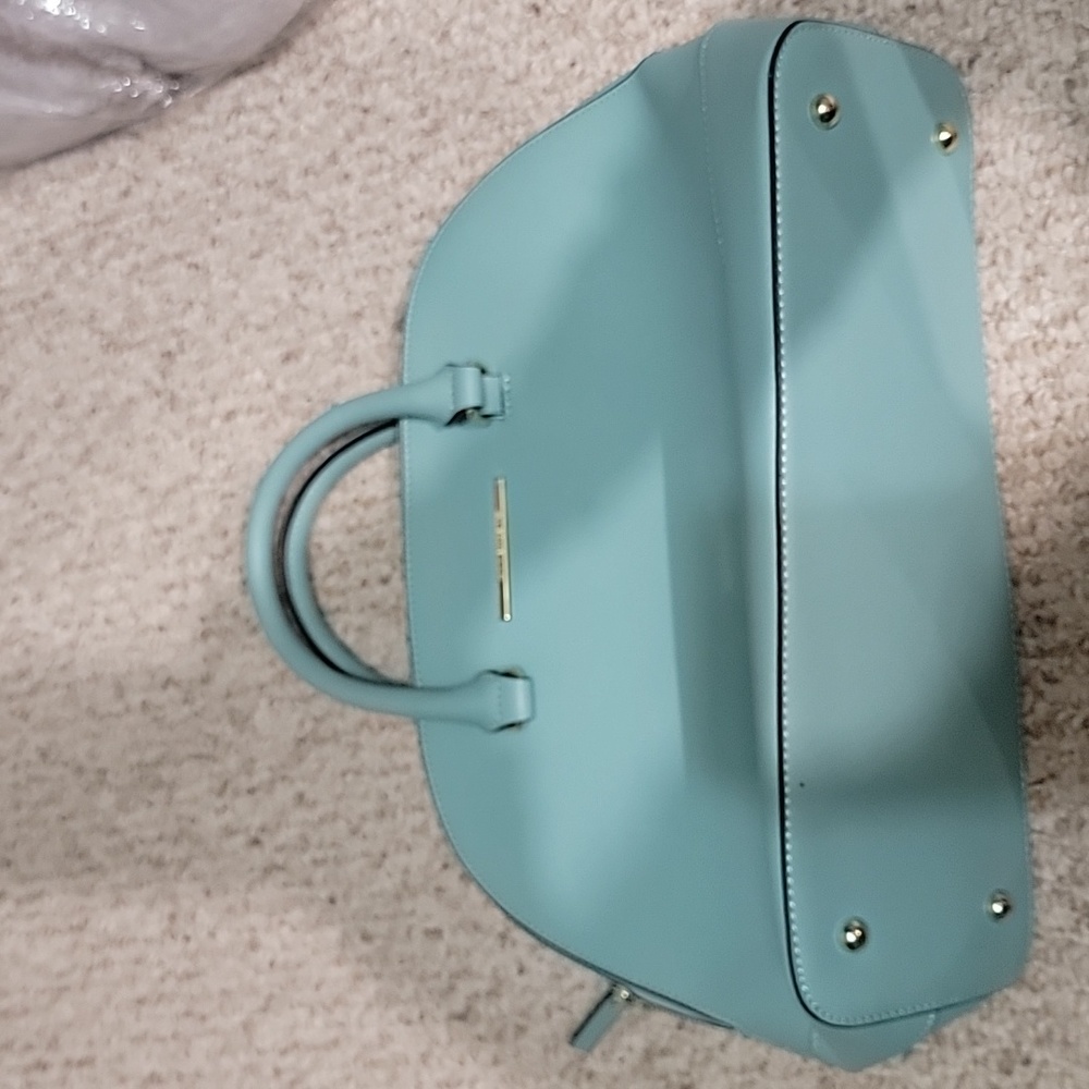 Anne Klein Mint Green Dome Satchel